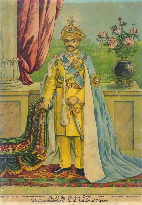 Maharaja of Mysore - Ravi Varma